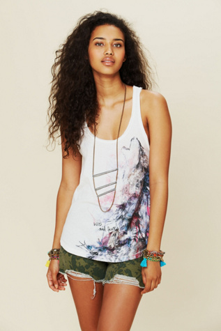 Lady Luck Wolf Tank