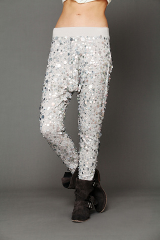 Disco Sequin Harem Pants