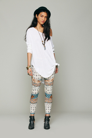 Printed Pusher Pant