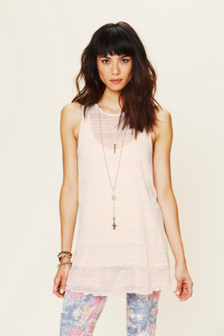 Cross Me Striped Tunic
