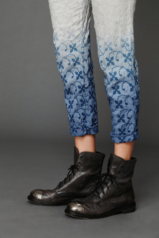 Blue Ombre Dip Dye