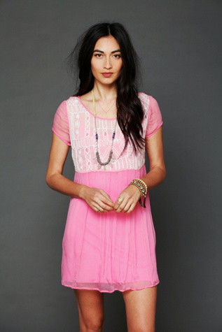 Aztec Chiffon Dress