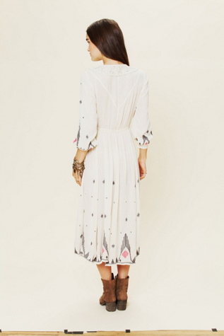 FP New Romantics Splendor in the Grass Embroidered Dress