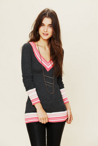 Collegiate V-Neck Tunic