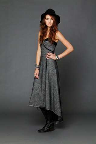 Menswear Candy Maxi Dress