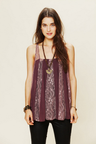 Pieced Lacey Tunic