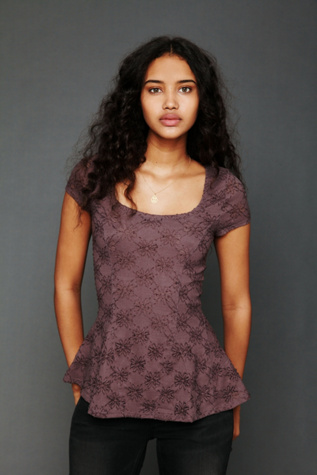 Daisy Peplum Top