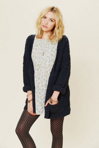 Oversized Panda Cardi