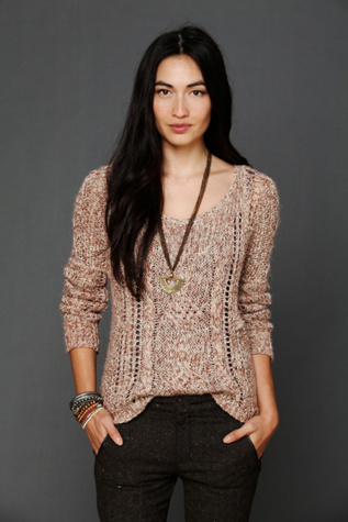 Marled Cables Pullover