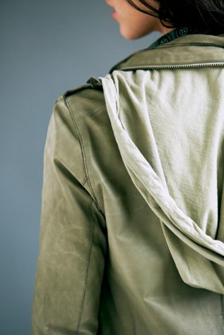 Military Leather Jacket