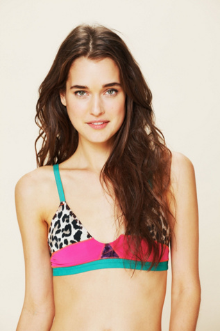 Xirena Gisele Printed Bralette