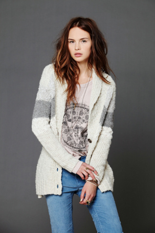 Gone Askew Stripe Cardigan