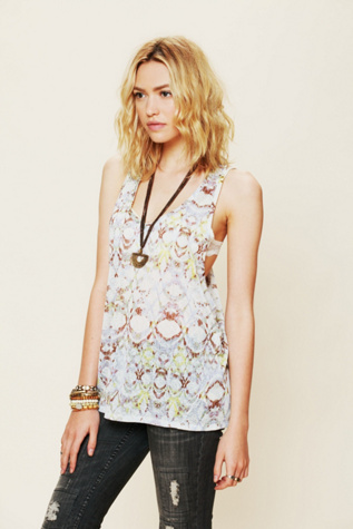 Free People Izzy Printed Tank