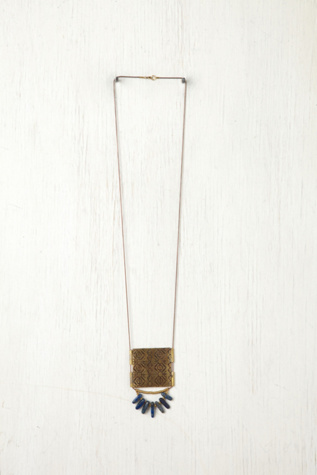 Disc and Bead Necklace