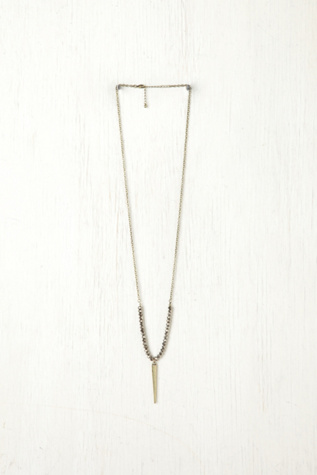 Druzy Spear Pendant
