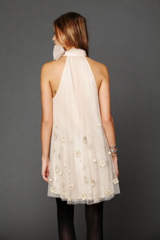 Tulle Paillette Sleeveless Dress