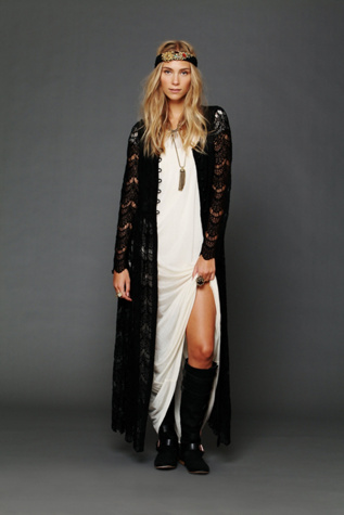 Maxi Lace Jacket