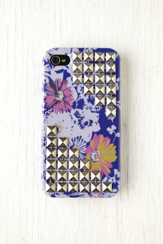 Printed Studded iPhone 4/4S Case