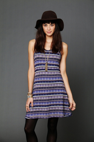 Fairisle Fit and Flare Dress