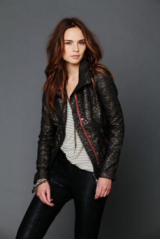 Leopard Zip Jacket