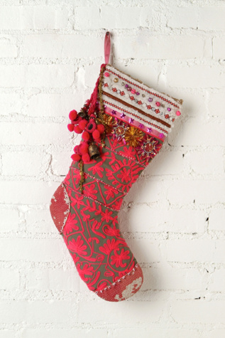 FP ONE Tinsel and Lace Stocking