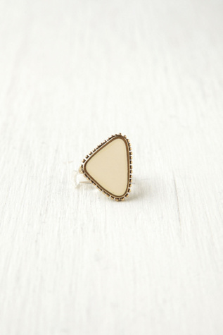 Enamel Triangle Ring