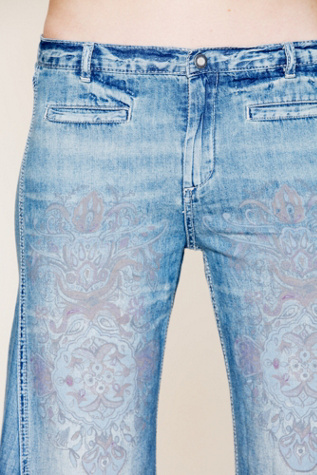 Printed Extreme Vintage Flare
