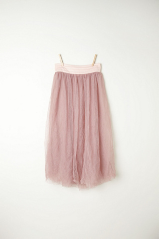 Raw Tulle Skirt