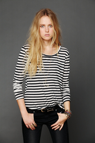 We The Free Faded Stripe Tee