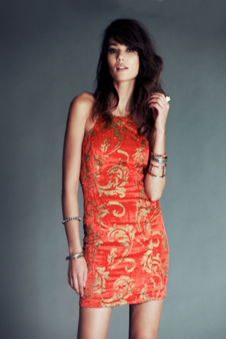Velvet Crush Bodycon Dress