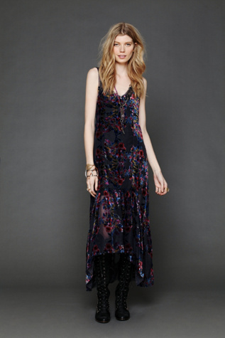 Burnout Velvet Maxi