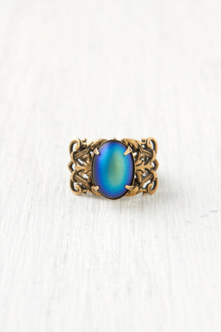 Ornate Moonstone Ring