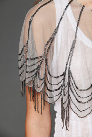 Garbo Embellished Capelet