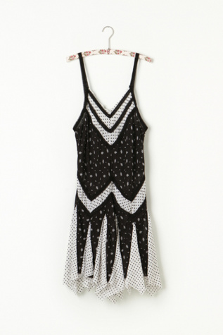 Black and Ivory Print