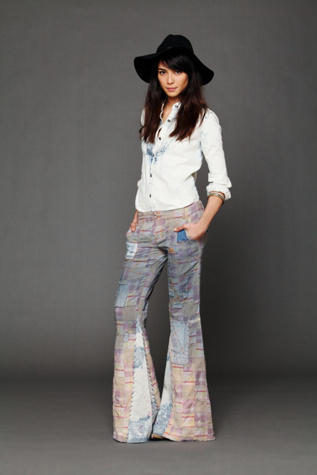 Denim Patch Plaid