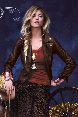 Vegan Leather Metallics Jacket