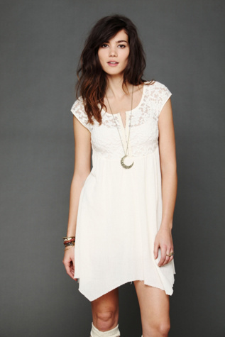 Brushed Lace and Gauze Top in sale-sale-intimates