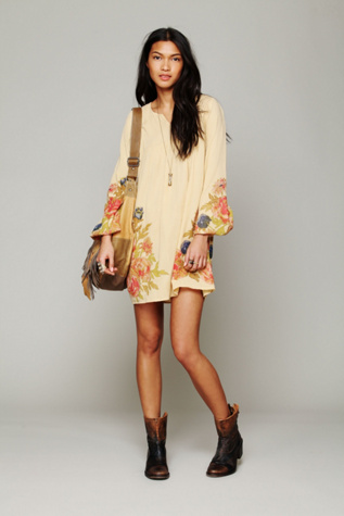 He Loves Me Floral Dress