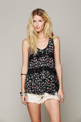 Floral Printed Vest
