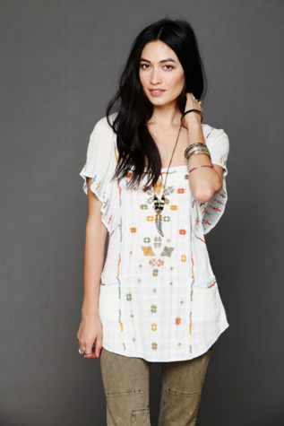 Damrak Embroidered Tunic in jan-13-catalog-items