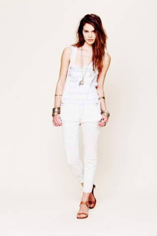 Washed Denim Overall