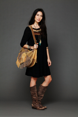Narnia Leather Hobo
