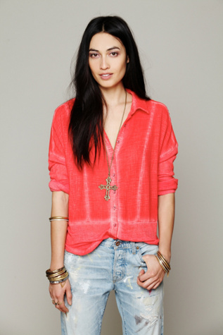 Zahara Button Down