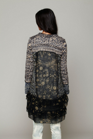 Ruffle Pattern Cardi