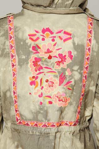 Embroidered Parka