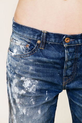 Destroyed Boyfriend Painter Jean