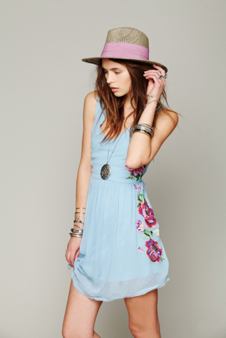 Falling Flowers Dress