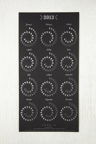 Obsidian Black Calendar