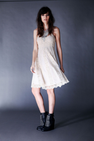 Sunray Trapeze Dress