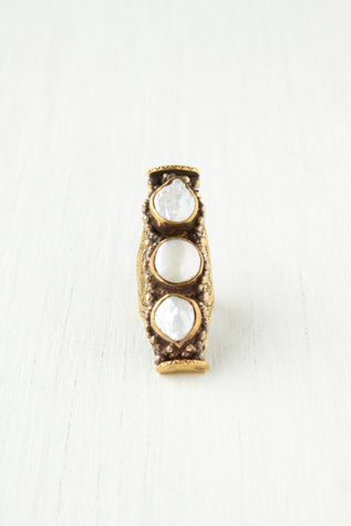 3 Stone Saddle Ring